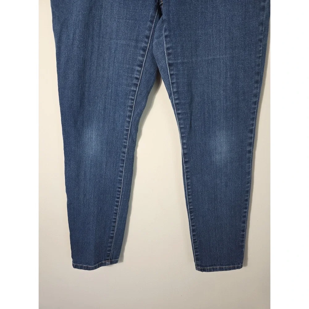 Michael Kors Skinny Jeans Women Size 8 Blue Denim Stretch Mid Rise